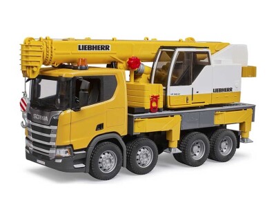 Bruder kamion dizalica Scania Super 560R Liebherr sa svjetlosnim i zvučnim modulom