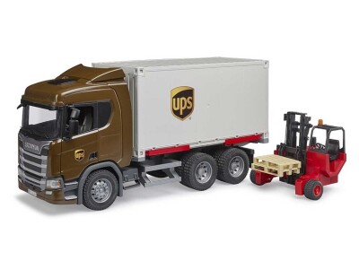 Bruder kamion Logistički Scania Super 560R UPS s viličarom