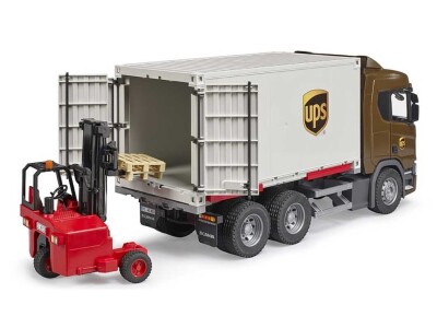 Bruder kamion Logistički Scania Super 560R UPS s viličarom