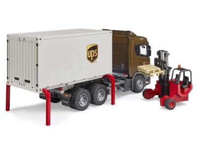 Bruder kamion Logistički Scania Super 560R UPS s viličarom