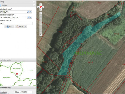 Šuma i Oranica. POVOLJNO.