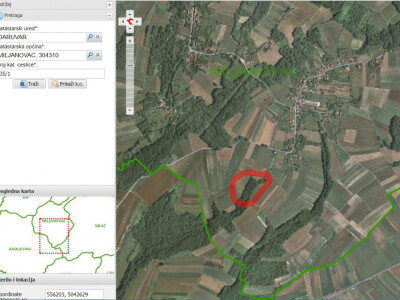 Šuma i Oranica. POVOLJNO.