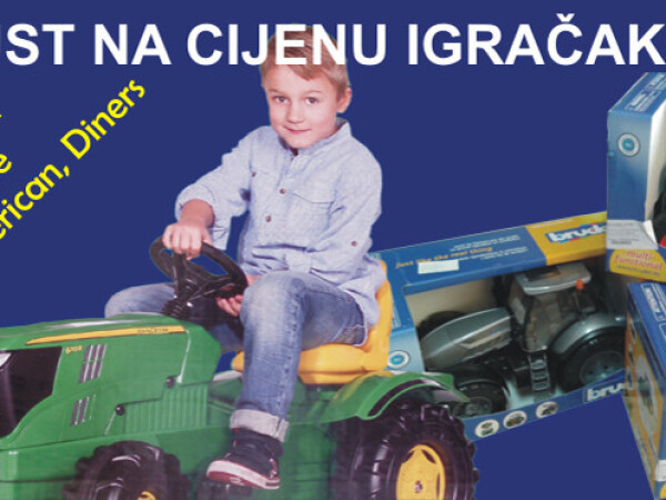 Akcija na igračke za djecu