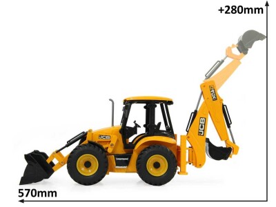 Jamara bager rovokopač utovarivač JCB na daljinski upravljač 2,4GHz