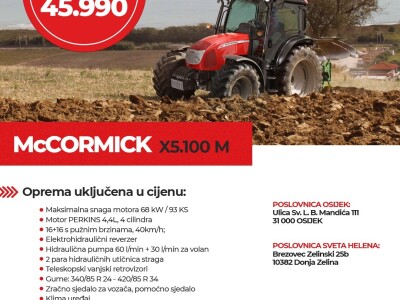 McCormick X5.100M - odmah dostupno - AKCIJA