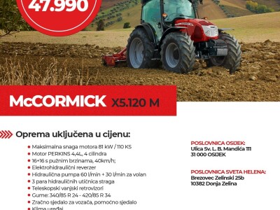 McCormick X5.120M - odmah dostupno - AKCIJA