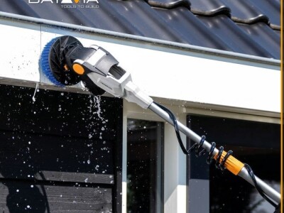 BATAVIA 18V TWINBRUSH BATERIJSKA ČETKA VODONEPROPUSNA SA TELESKOPSKOM DRŠKOM - SOLO