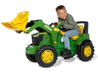 Rolly Toys Farmtrac John Deere 7310R traktor na pedale sa utovarivačem
