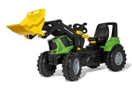 Rolly Toys Farmtrac Premium II Deutz 8280 TTV traktor na pedale sa utovarivačem