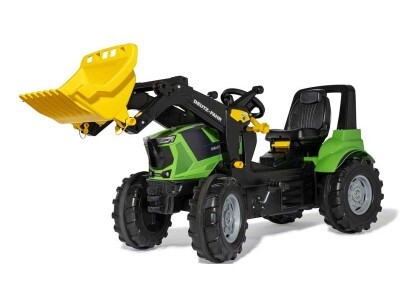 Rolly Toys Farmtrac Premium II Deutz 8280 TTV traktor na pedale sa utovarivačem