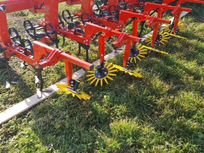 Ekološki NOVO višenamjenski zvjezdani kultivator 5 sekcija 4 reda