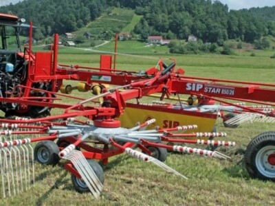 Vučeni rotacijski sakupljač STAR 850 PRO sa dva rotora