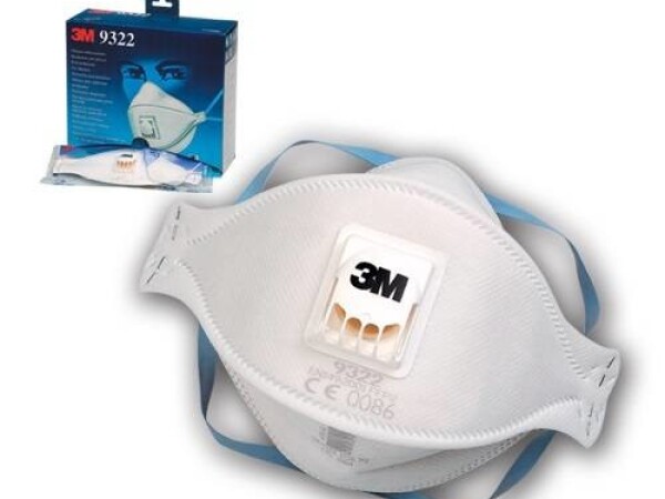 3M Respirator 9322 P2 VENTIL