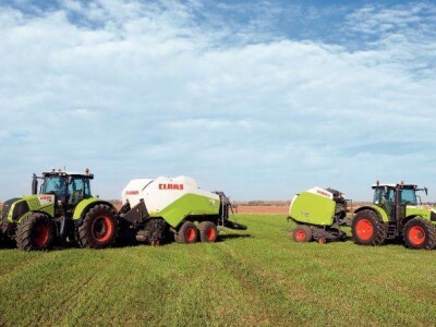 Claas  strojevi zelene linije