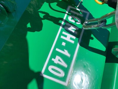 Freza GEO IGNH-140 s hidrauličnim pomakom – kao nova, radila 5 sati