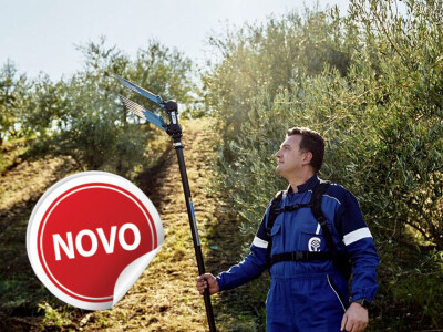 Ekološki tresač maslina Alice 58V - novo iz tvornice Campagnola!