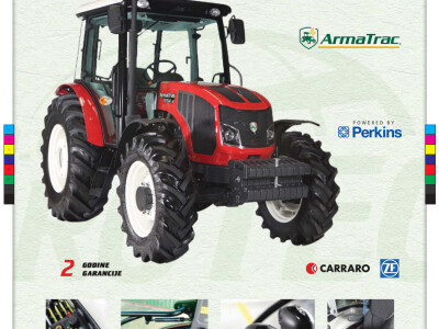 Traktor Arma Trac 704E+ akcija!