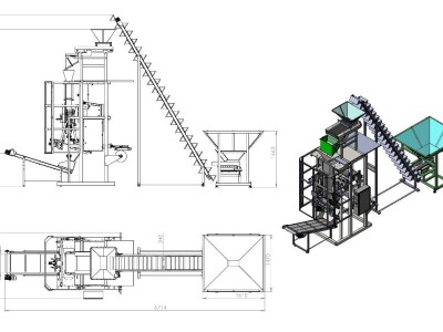 Automatické baliace granulát/ automatic packing