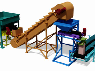 Automatické baliace granulát/ automatic packing