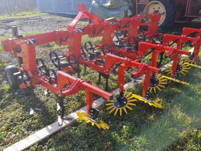 Ekološki NOVO višenamjenski zvjezdani kultivator 5 sekcija 4 reda