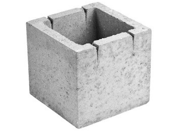 BETONSKI BLOK ŠUPLJI za stup 250x250x230 60kom/pal