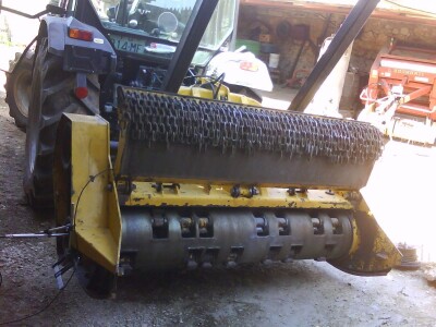 Balansiranje rotora malčera i kombajna