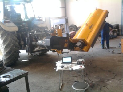 Balansiranje rotora malčera i kombajna