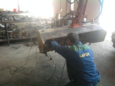 Balansiranje rotora malčera i kombajna