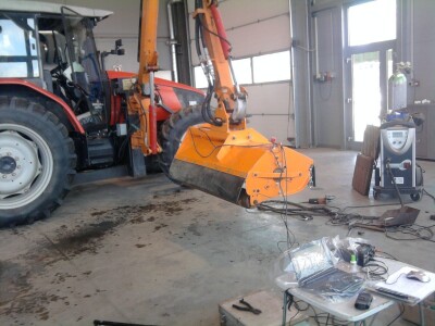 Balansiranje rotora malčera i kombajna