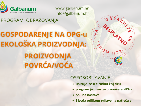 Gospodarenje na obiteljskom poljoprivrednom gospodarstvu