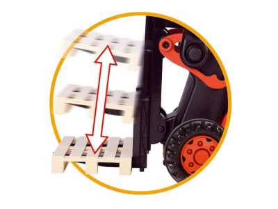 Big viličar na pedale Linde