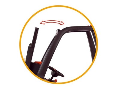 Big viličar na pedale Linde