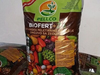 BIOFERT ZE,organski peletirani stajnjak sa zeolitom