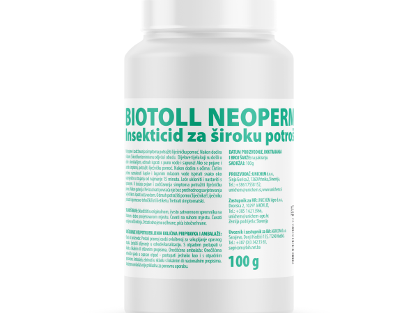 Biotoll Neopermin prašak protiv mrava i drugih puzećih kukaca