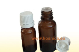 Staklena bočica za propolis 20 ml s čepom