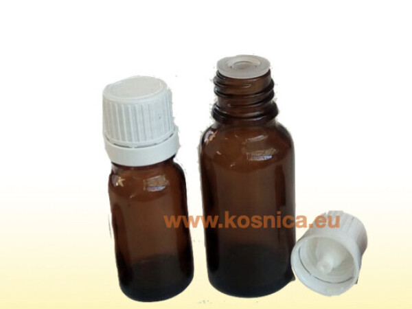 Staklena bočica za propolis 10 ml s čepom