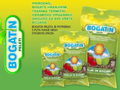 BOGATIN PELETI - organsko gnojivo