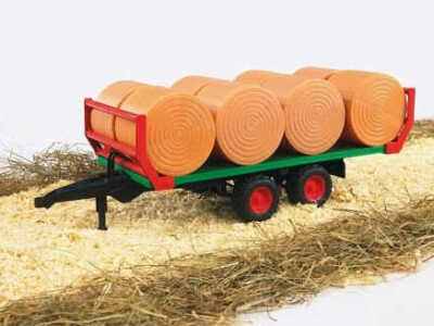 Bruder prikolica za rolo bale