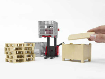 Bruder set palete i kutije za transport