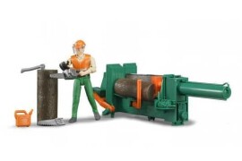 Bruder set sjekač drva