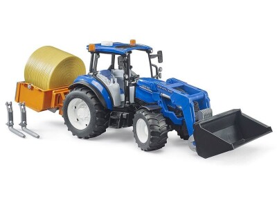 Bruder traktor New Holland T5.120 s utovarivačem i priključkom