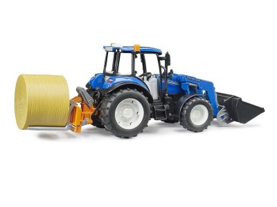Bruder traktor New Holland T5.120 s utovarivačem i priključkom
