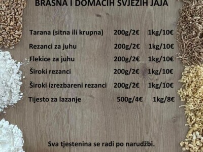 Eko pirovo brašno i tjestenina