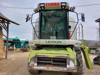 Claas LEXION 420 + heder v540 + kukuruzni sklopivi adapter 6 redi (70)