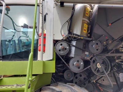 Claas LEXION 420 + heder v540 + kukuruzni sklopivi adapter 6 redi (70)