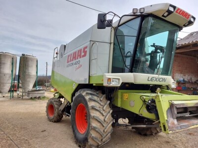 Claas LEXION 420 + heder v540 + kukuruzni sklopivi adapter 6 redi (70)
