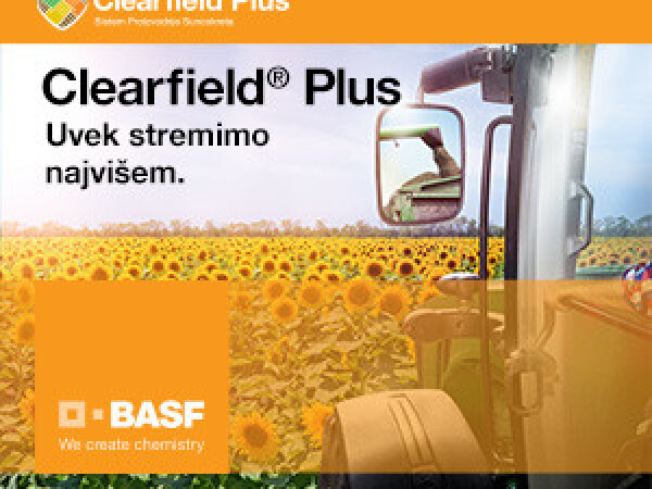 Clearfield® Plus tehnologija - najmodernija zaštita suncokreta od korova