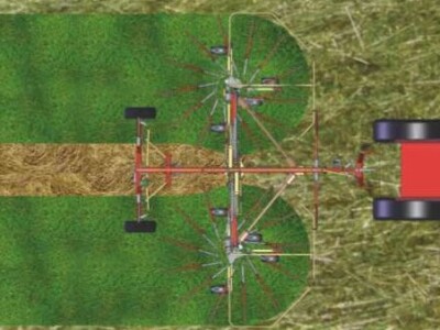 Vučeni rotacijski sakupljač STAR 850 PRO sa dva rotora