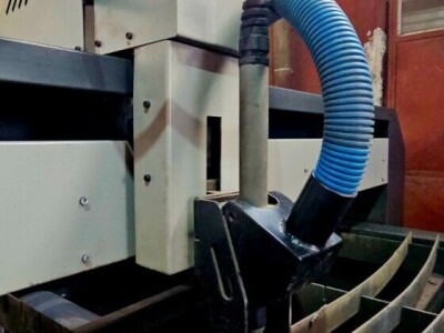 Cnc plazma sa hiper glavom+sistem odimljavanje+izvod za ruter