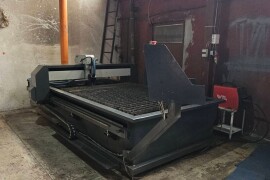 Cnc plazma sa hiper glavom+sistem odimljavanje+izvod za ruter